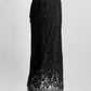 Dolce & Gabbana Black Lace Skirt 38