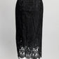 Dolce & Gabbana Black Lace Skirt 38