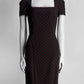 Dolce & Gabbana Black/Red Polka Dot Dress