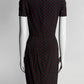 Dolce & Gabbana Black/Red Polka Dot Dress