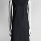 Dolce & Gabbana Black Sleeveless Dress with Leopard Lining 42