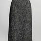 Dolce & Gabbana Black/White Wool Skirt 38