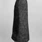 Dolce & Gabbana Black/White Wool Skirt 38