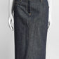 Dolce & Gabbana Denim Blazer with Skirt Suit 40