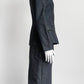 Dolce & Gabbana Denim Blazer with Skirt Suit 40