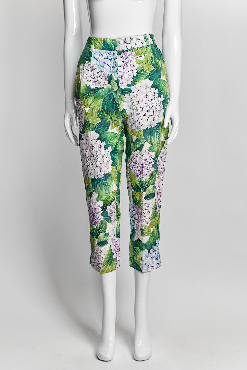 Dolce & Gabbana Floral Printed Pant IT 36