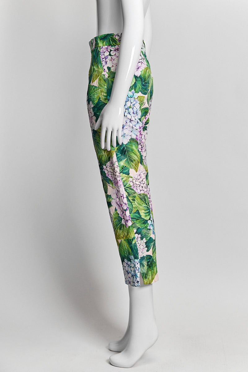 Dolce & Gabbana Floral Printed Pant IT 36