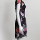 Dolce & Gabbana Floral Print with Lace Detail Dress 42