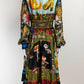 Dolce & Gabbana Fruit Silk Dress 44