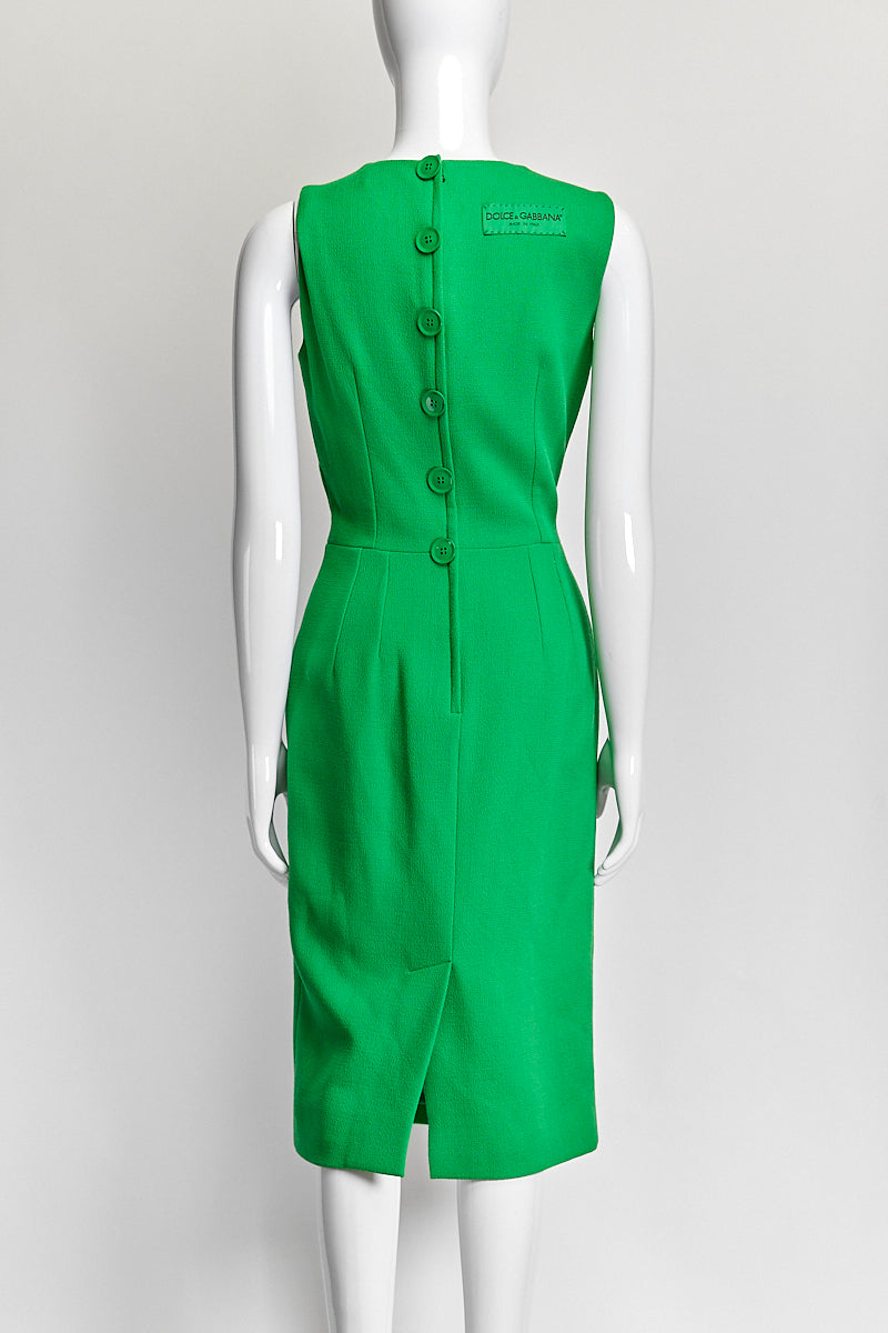 Dolce & Gabbana Green Dress IT 42