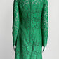 Dolce & Gabbana Green Lace Dress 40