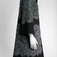Dolce & Gabbana Grey Lace Charcoal Wool-blend Coat 38