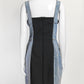 Dolce & Gabbana Patchwork Denim Mini Dress 46