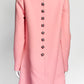 Dolce& Gabbana Pink Dress with Sequin Rose Detail M