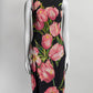 Dolce & Gabbana Pink Tulip Print Sleeveless Dress 40