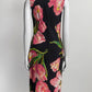 Dolce & Gabbana Pink Tulip Print Sleeveless Dress 40