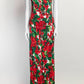 Dolce & Gabbana Red Floral Sleeveless Dress 42