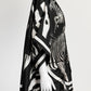 Dolce & Gabbana Short-sleeved twill shirt with zebra print 36