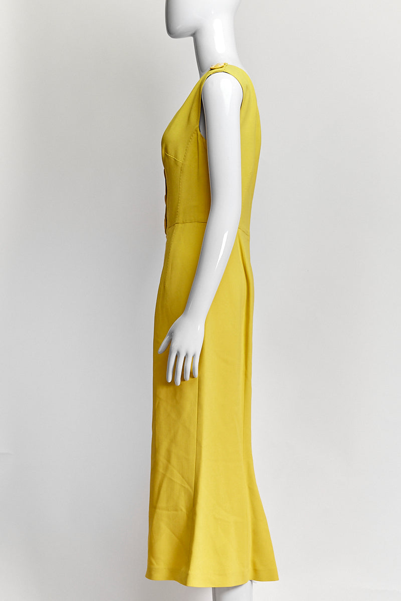 Dolce & Gabbana Yellow Dress IT 42