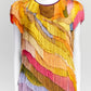 Dries Van Noten Fringe-Detail Short-Sleeved Top IT 42