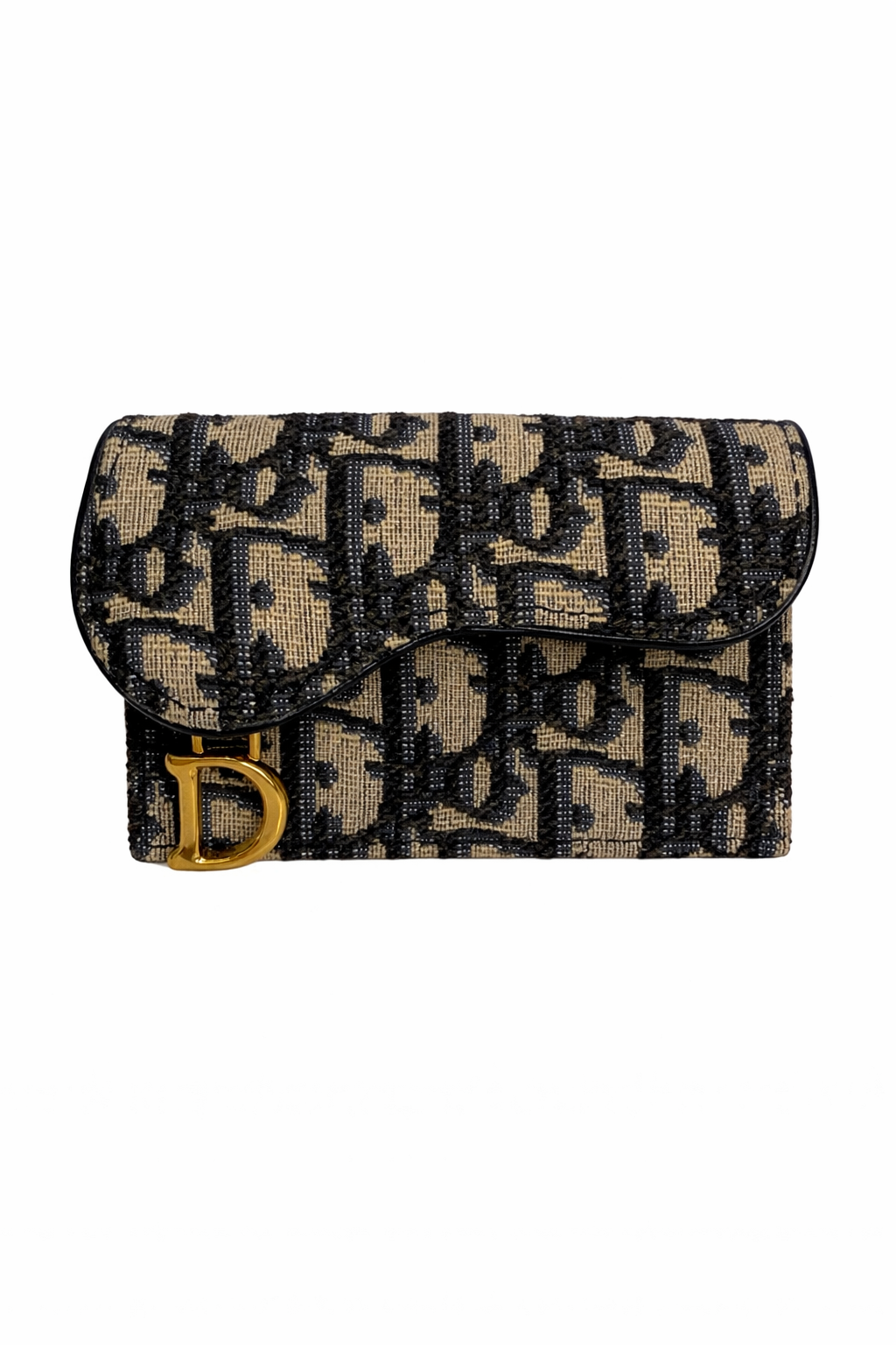 Dior Saddle Bloom Card Holder