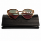 CHRISTIAN DIOR LIMITED EDITION HAMMERED GOLD METAL SUNGLASSES