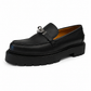 HERMES ICONE LOAFER IN BLACK - SIZE 38