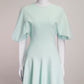 Alaia Mint Puff Sleeve Dress FR34 IT38