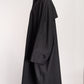 Michael Kors Collection Black Oversized Cape Coat OS