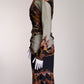 Etro Patterned Cut-Out High Neck Dress IT44 FR40