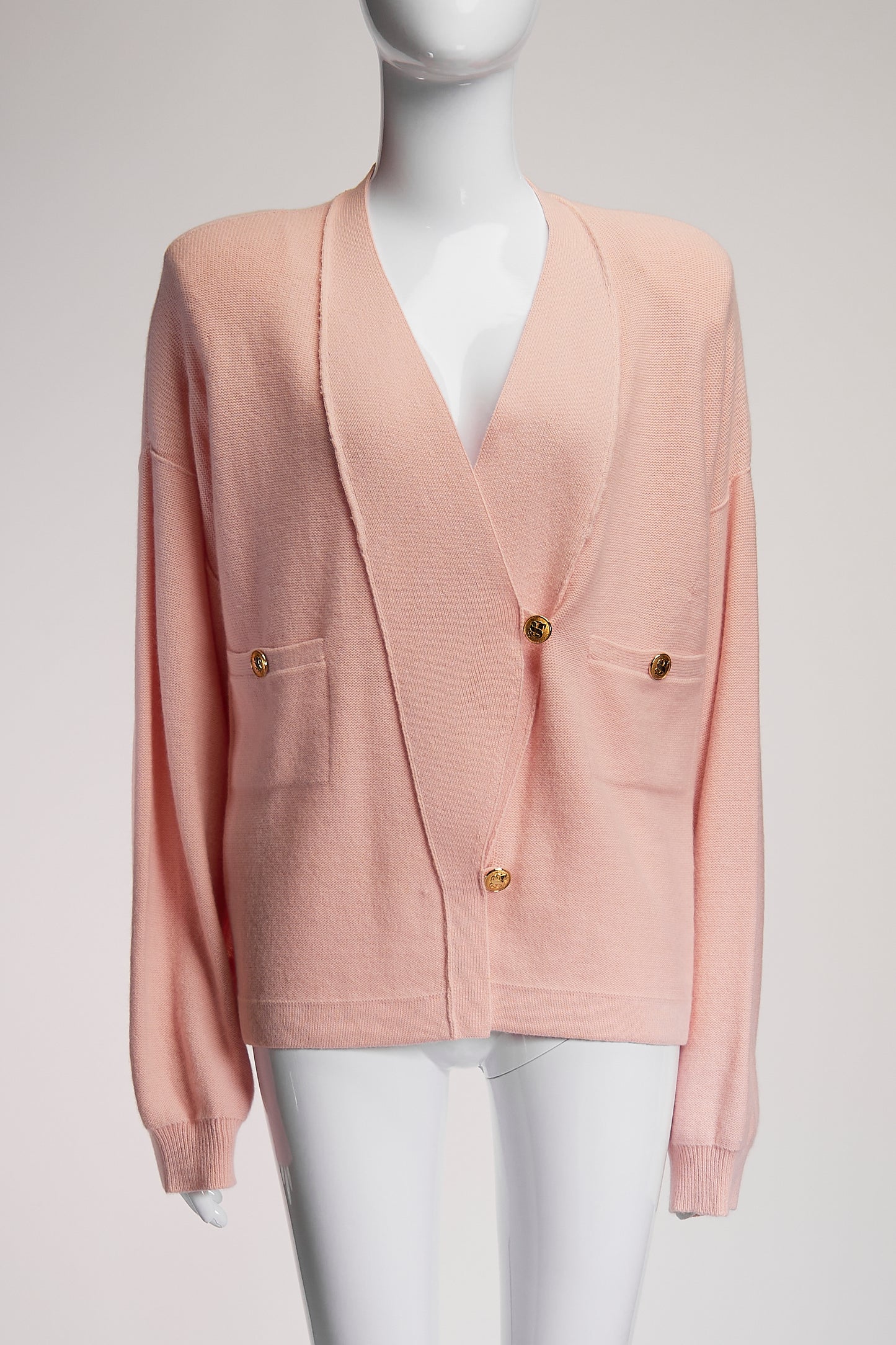 Sonia Rykiel Soft Pink Cardigan M