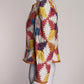 Isabel Marant Etoile Quilted Colorful Zip Up Jacket FR34 IT38