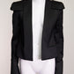 Balmain Military Style Crop Blazer FR38 IT42