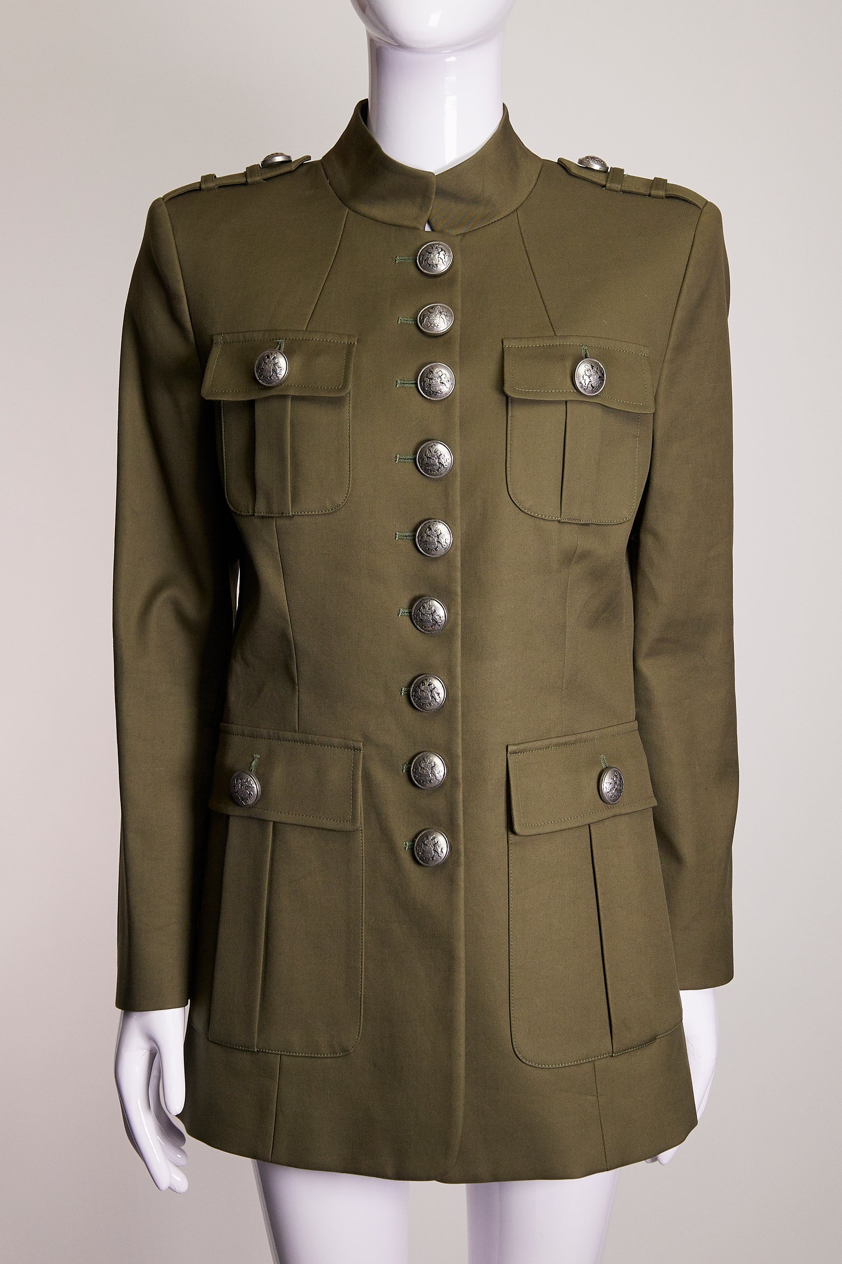 Michael Kors Military Cotton Jacket US6