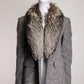 Michael Kors Fur Collared Wool Blazer US4