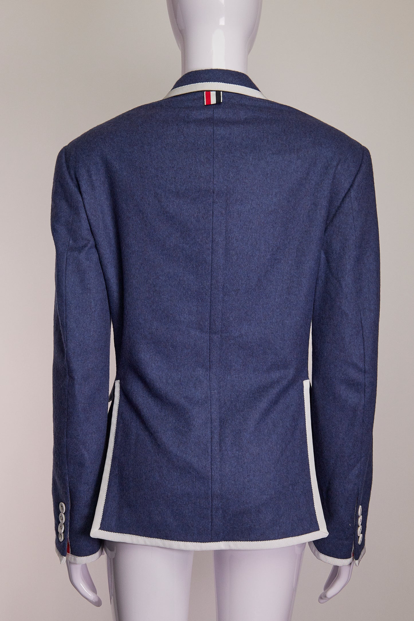 Thom Browne Cashmere Single Breasted Blazer IT46 FR42