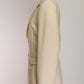 Maison Margiela Cream Structured Blazer US2