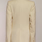 Maison Margiela Cream Structured Blazer US2