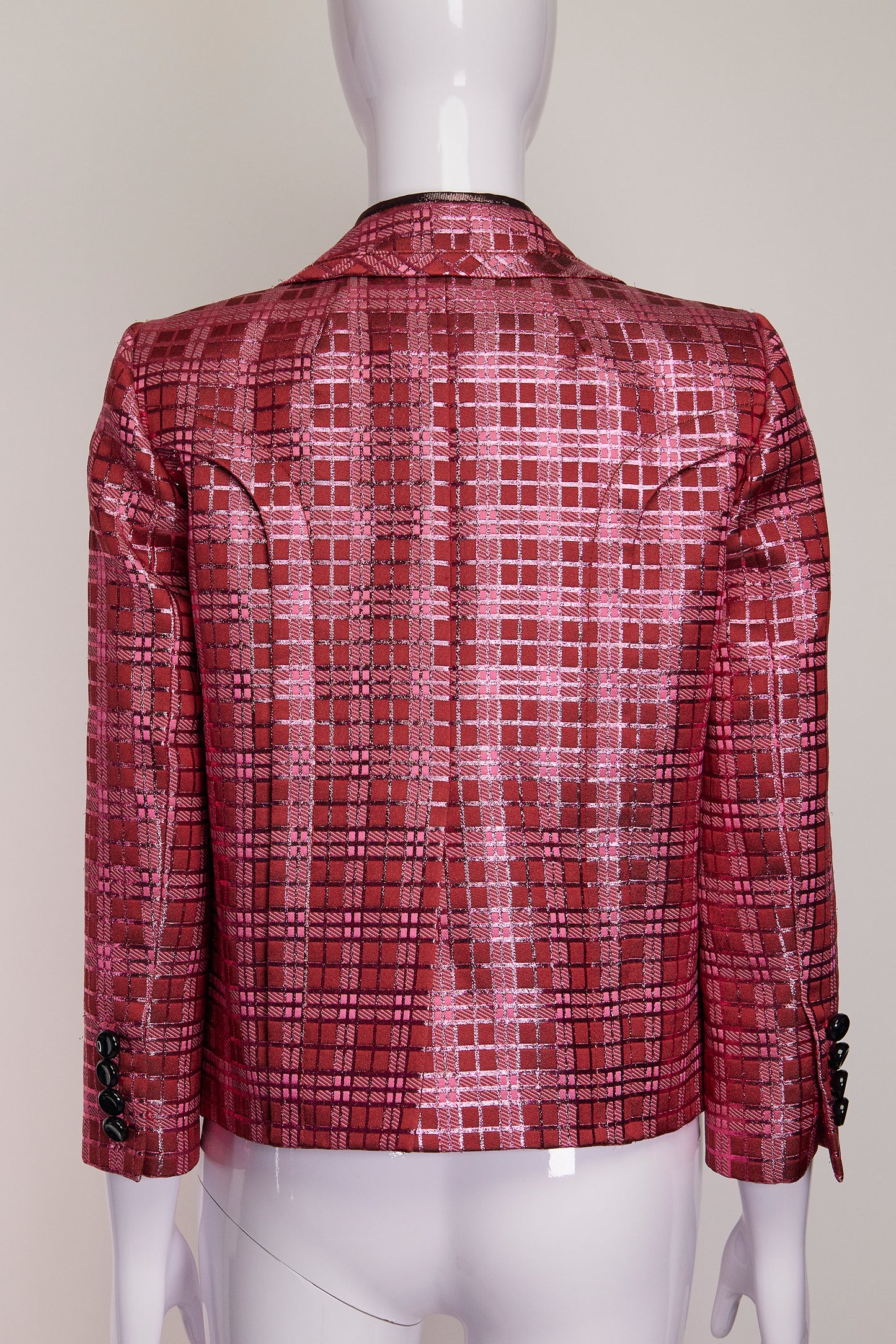 Marc Jacobs Pink Patterned Blazer US2