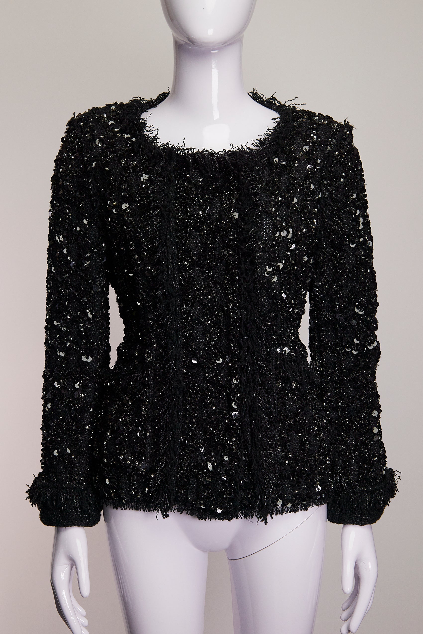 Isabel Marant Sequin Collarless Jacket FR36 IT40