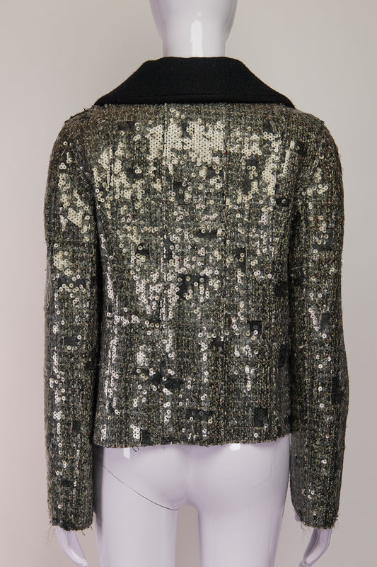 Louis Vuitton Sequin Jacket FR38 IT42