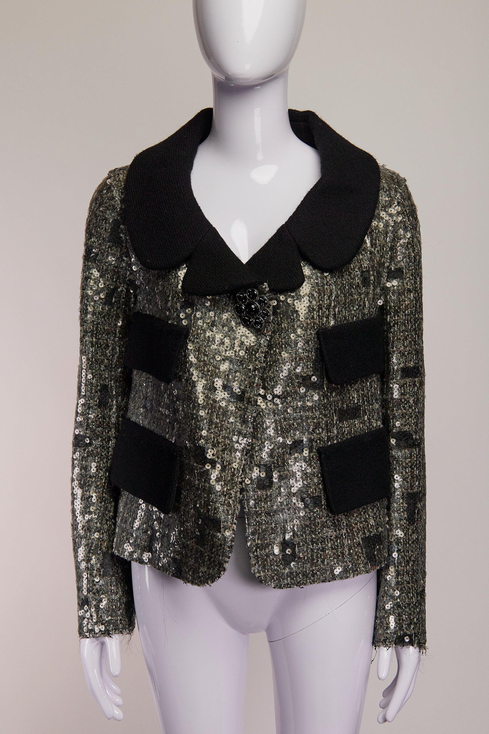 Louis Vuitton Sequin Jacket FR38 IT42