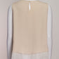 Brunello Cucinelli Beige Silk Top XXL