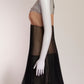 Prada Pleated Color Block Organza Dress IT38 FR34