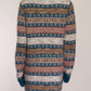 Chanel Multi Color CC Patterned Sweater Dress FR42 IT46