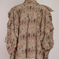 Isabel Marant Patterned High Neck Ruffled Blouse FR38 IT42