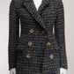 Isabel Marant ÉTOILE Navy Double Breasted Blazer FR34 IT38