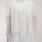 Brunello Cucinelli White Patch Button Down L