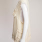 Isabel Marant Cream Knit Vest with Pom-Poms FR38 IT42