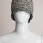 Chanel Silver and White with Sequin Detail Hat & Scarf Set